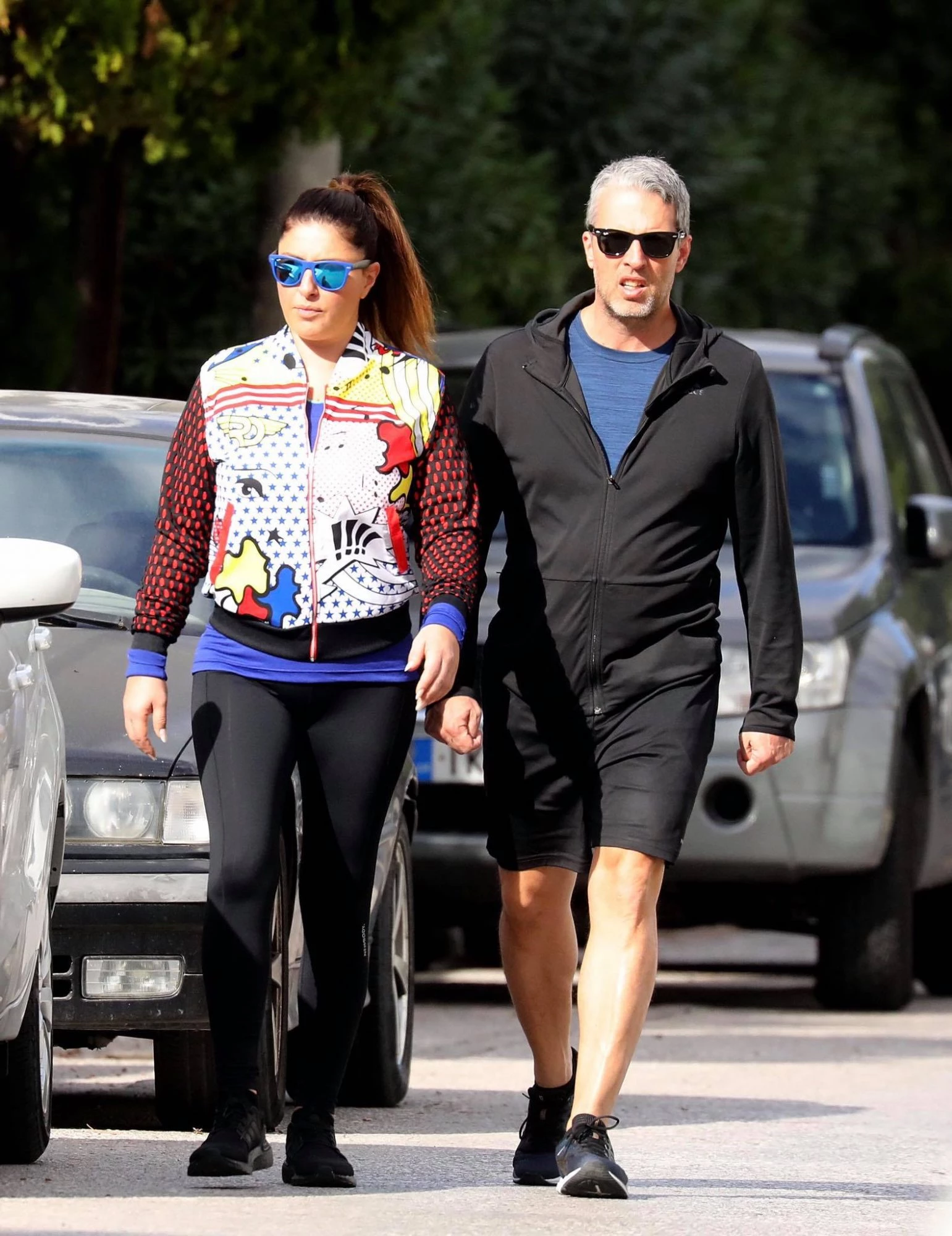 Έλενα Παπαρίζου | Με athleisure outfit σε έξοδο με τον Ανδρέα Καψάλη