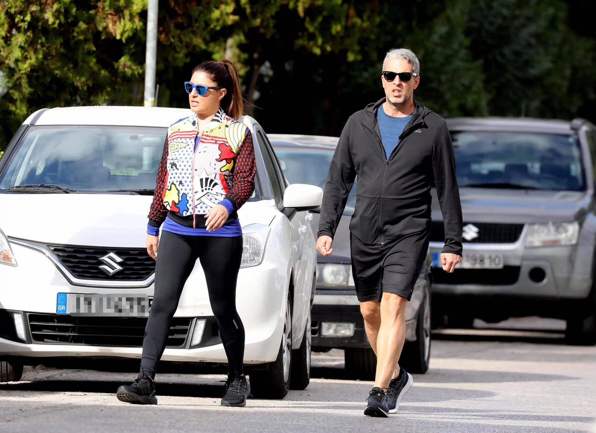 Έλενα Παπαρίζου | Με athleisure outfit σε έξοδο με τον Ανδρέα Καψάλη - εικόνα 5