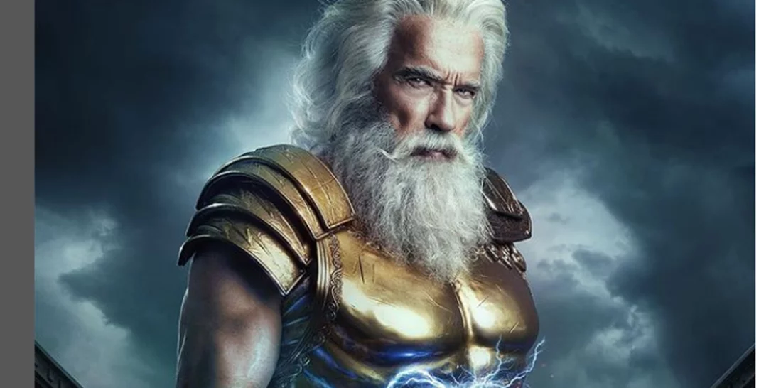 Ο Arnold Schwarzenegger μεταμορφώνεται σε Δία