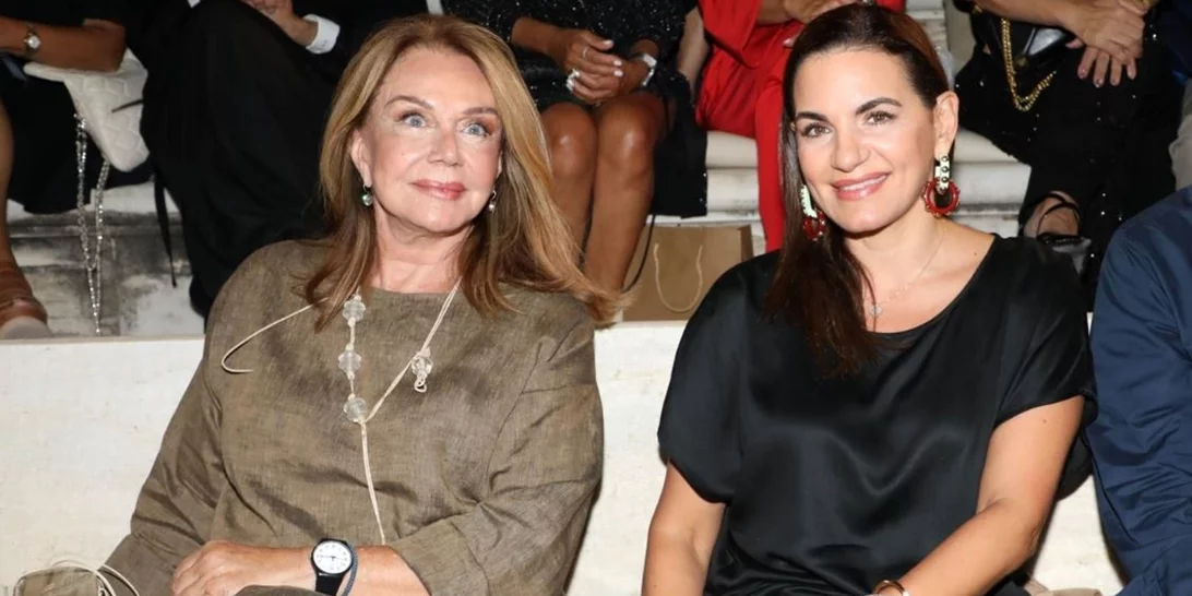 Αγάπη Πολίτη & Όλγα Κεφαλογιάννη | Με φθινοπωρινά beauty looks στο Ωδείο Ηρώδου του Αττικού