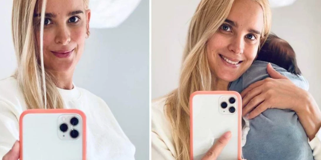 Άννη Πανταζή | Η τρυφερή φωτογραφία με τον νεογέννητο γιο της, δύο εβδομάδες μετά τη γέννα