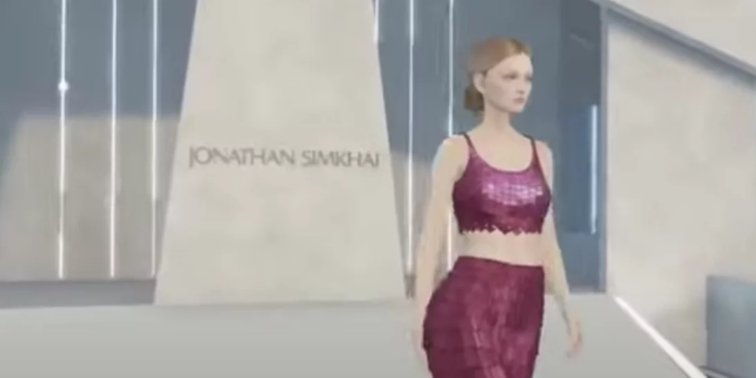 Στον ψηφιακό κόσμο το ντεφιλέ για την κολεξιόν FW 22 του Jonathan Simkhai