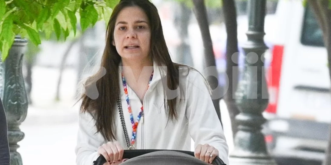 Αλεξάνδρα Κωστοπούλου | Βόλτα με το μωρό της Τζένης Μπαλατσινού