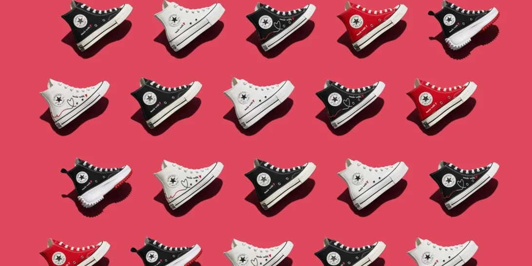 Made with Love | H limited edition συλλογή της Converse γιορτάζει τον έρωτα