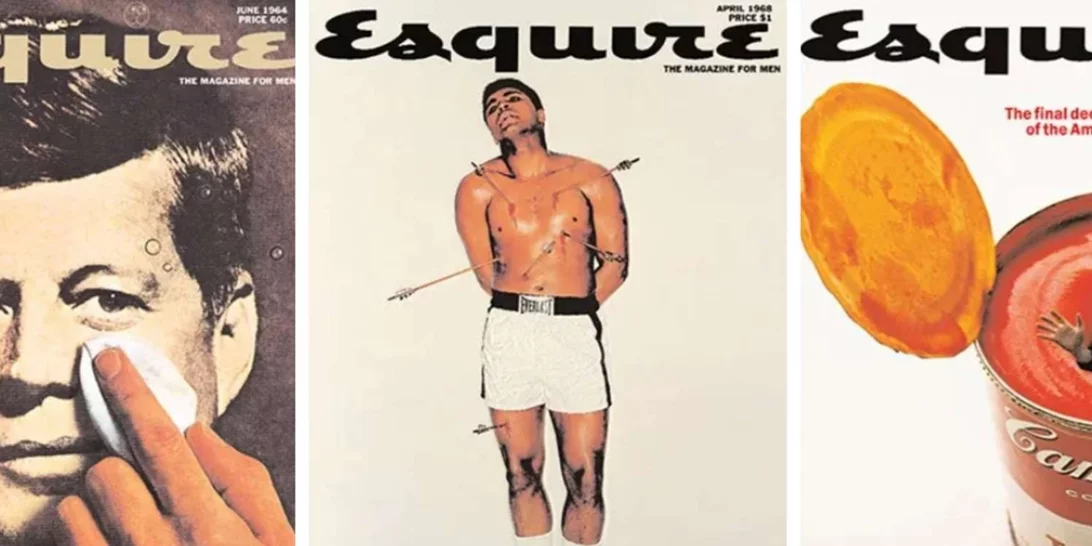 Τα μαγικά Esquire εξώφυλλα του George Lois