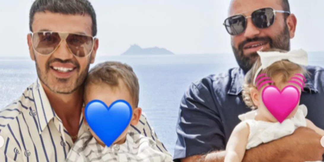 Παντελής Τουτουντζής | Πλάνα από το σπίτι που μένει με τον σύζυγο και τα παιδιά του (pics)