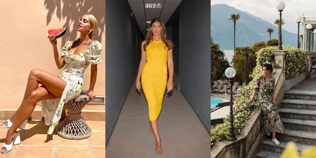 7 Ελληνίδες celebrities με 7 φορέματα ιδανικά για τις καλοκαιρινές εμφανίσεις σου