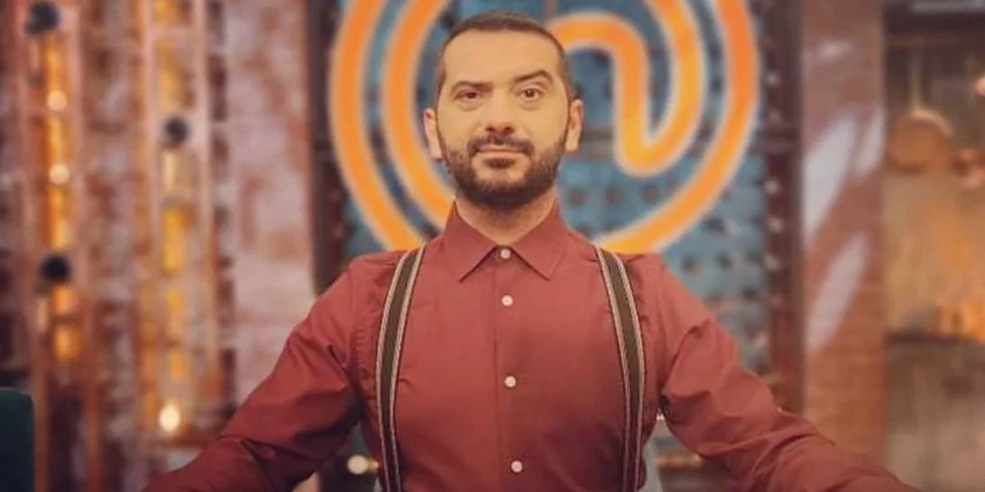 Ο Λεωνίδας Κουτσόπουλος σε χριστουγεννιάτικη διάθεση με τον γιο τους και του κριτές του MasterChef