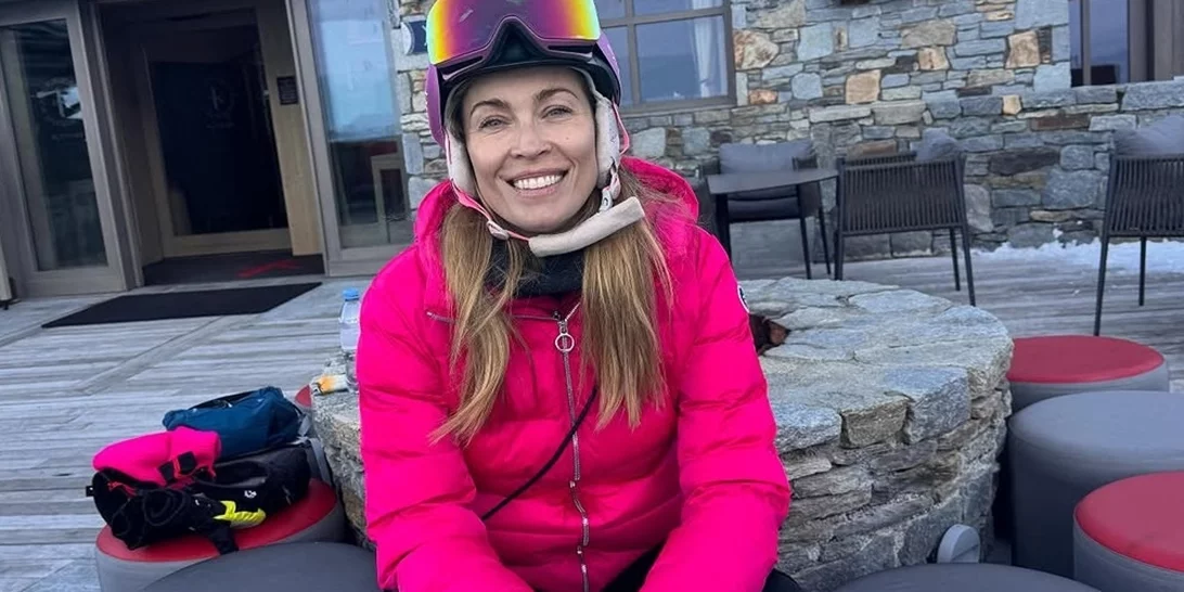 Μαριέττα Χρουσαλά | Με το μπικίνι της δίπλα στα χιόνια