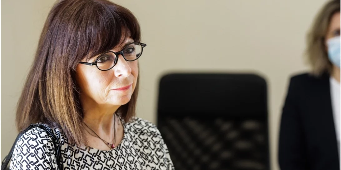 Η ΠτΔ Κατερινα Σακελλαροπούλου παρακολούθησε την παράσταση "Εκείνος και Εκείνος"