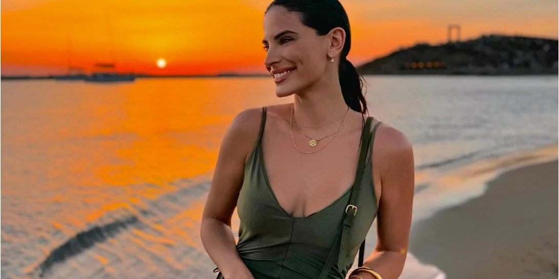 To co-ord σετ που φόρεσε η Χριστίνα Μπόμπα είναι η μεγαλύτερη τάση του καλοκαιριού