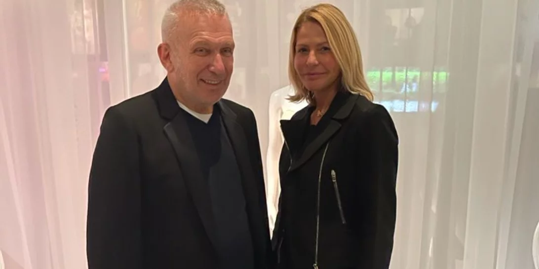 Τζένη Μπαλατσινού | Ποζάρει με τον Jean Paul Gaultier στο Παρίσι