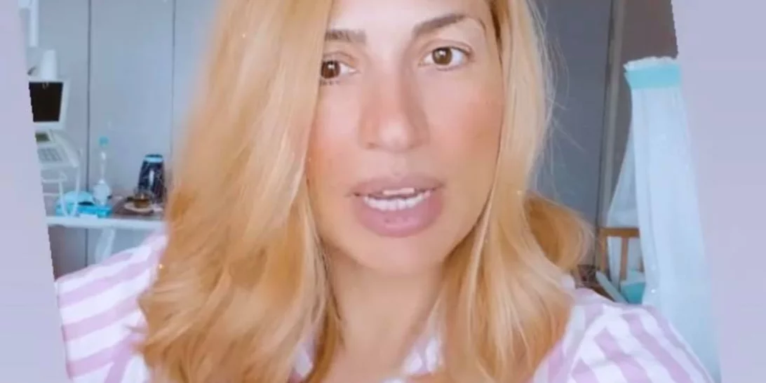 Μαρία Ηλιάκη | Τα πρώτα της λόγια μετά τη γέννα, μέσα από το μαιευτήριο