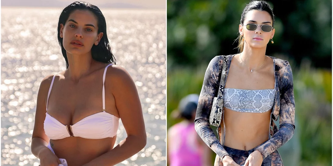Η Χριστίνα Μπόμπα και η Kendall Jenner φόρεσαν το ίδιο μπικίνι | Είναι τέλειο ό,τι στήθος κι αν έχεις