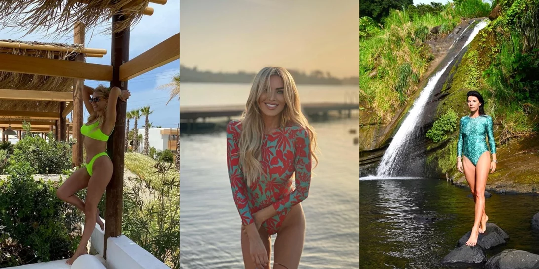 Τα μαγιό έκαναν την εμφάνισή τους | Ποια σχέδια ξεχωρίσαμε στα beach looks των Ελληνίδων celebrities