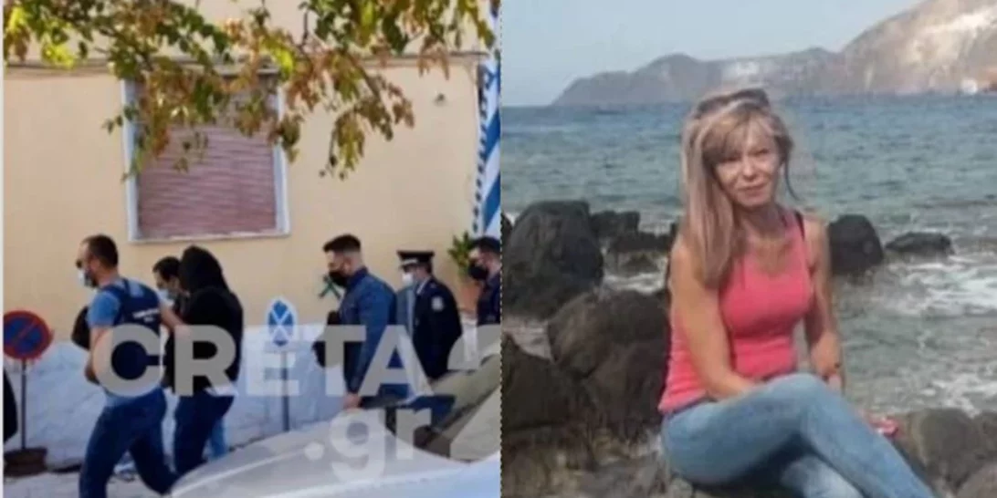 Απολογείται ο 54χρονος γυναικοκτόνος της Νεκταρίας Μαράκη, στην Ιεράπετρα (εικόνες)