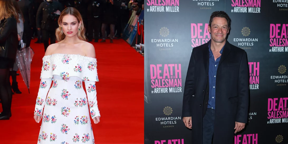 Lily James & Dominic West | Τι συνέβη τελικά μεταξύ τους;