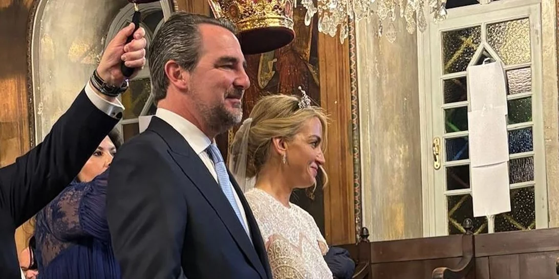 Νικόλαος Ντε Γκρες & Χρυσή Βαρδινογιάννη | Νέες, αδημοσίευτες φωτογραφίες από τον γάμο τους