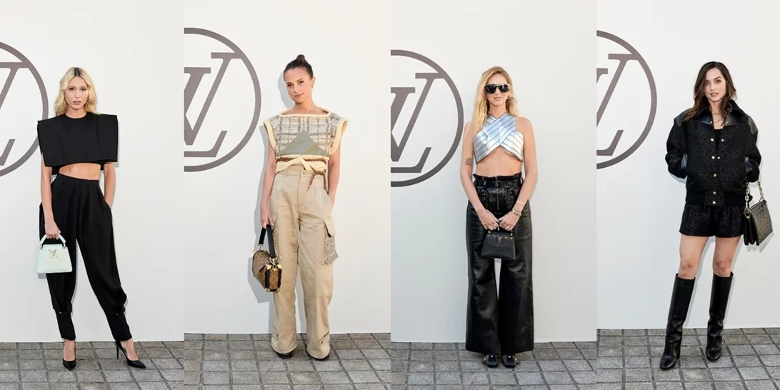 Οι stylish εμφανίσεις στο front row του σόου της Louis Vuitton