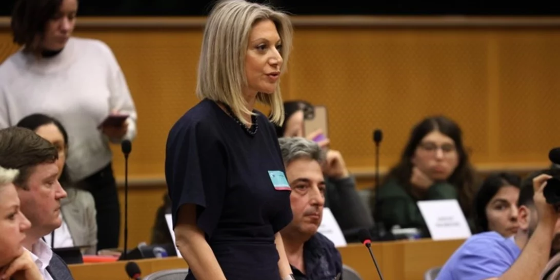 H Καρυστιανού στο Ευρωκοινοβούλιο για τα Τέμπη: Είμαστε βέβαιοι πως η αλήθεια δεν θα λάμψει