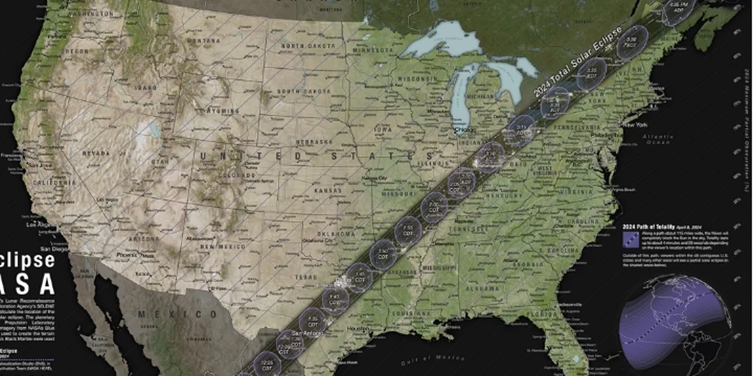 Ολική έκλειψη ηλίου σήμερα - Πού θα είναι ορατή