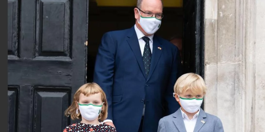 Τα δίδυμα συνοδεύουν τον πρίγκιπα Αλβέρτο στη Σύνοδο Κορυφής COP26