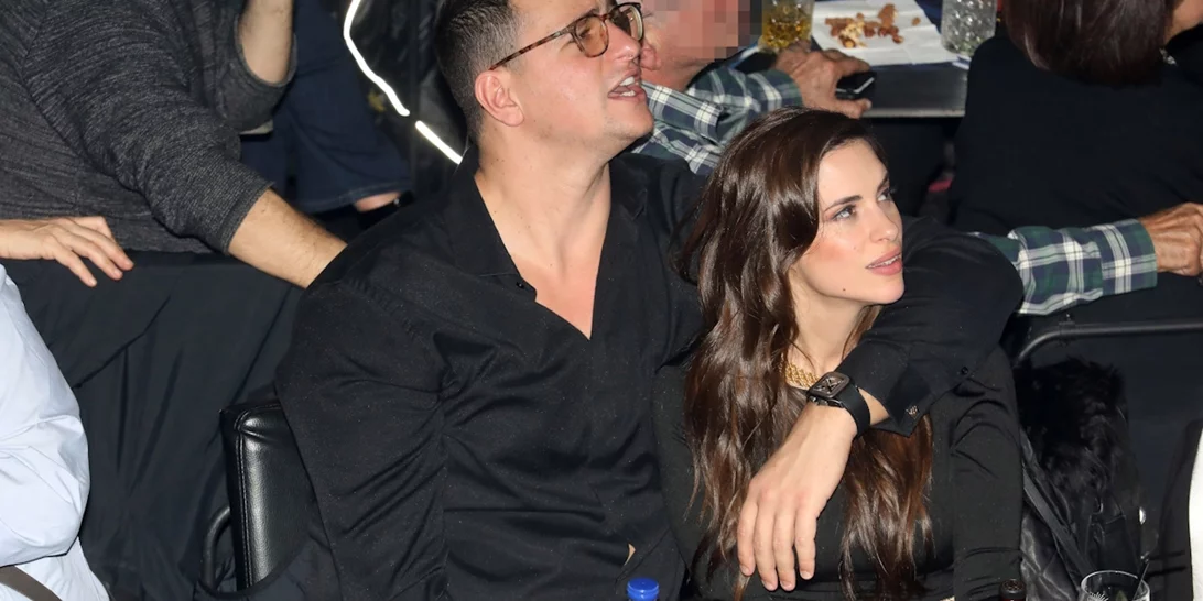 Η Ιζαμπέλλα Φούλοπ και ο Γιώργος Δερβίσης αγκαλιά στην πρώτη βραδινή έξοδο μετά τον γάμο