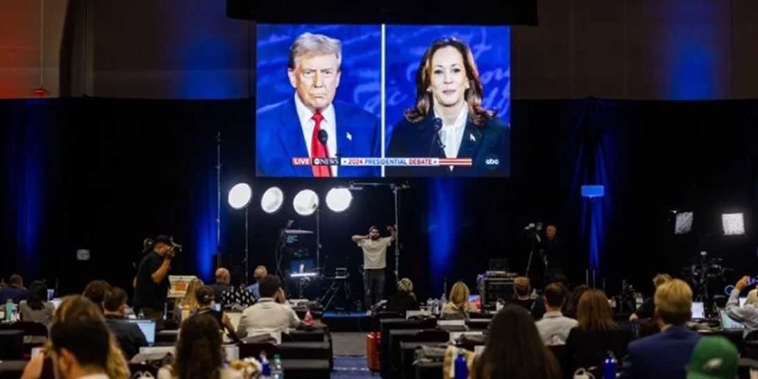 Η Ηarris έβαλε στην άμυνα τον Τrump στην πρώτη τους τηλεμαχία
