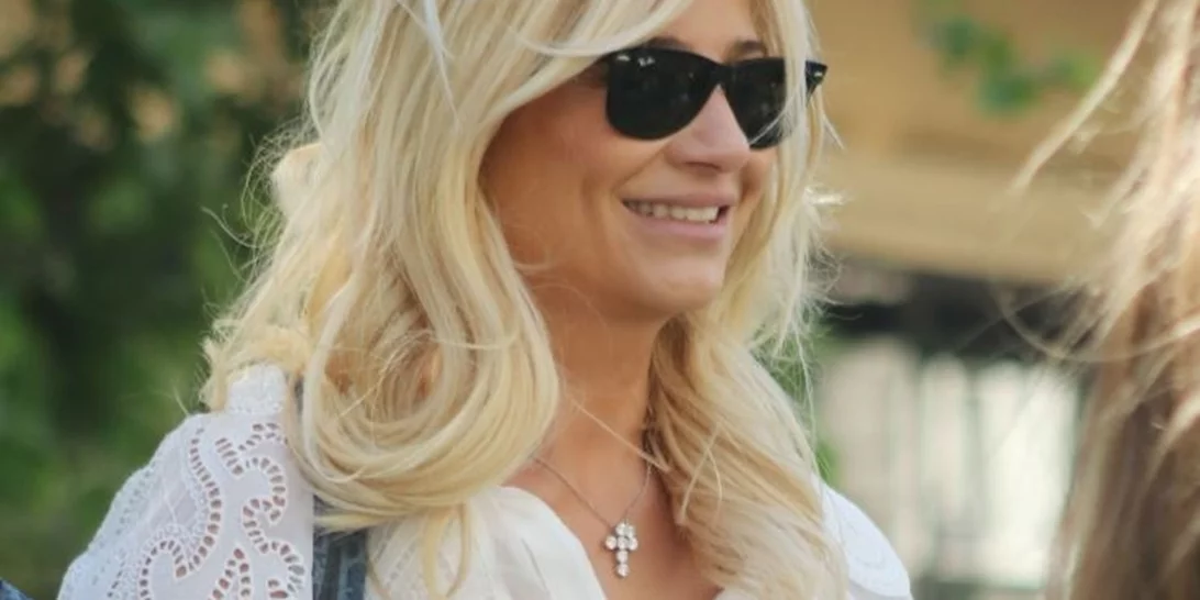 Φαίη Σκορδά | Σε παιδικό πάρτι με τους γιους της