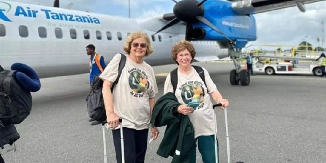 Δύο 81χρονες φίλες έκαναν τον "Γύρο του Κόσμου σε 80 μέρες"