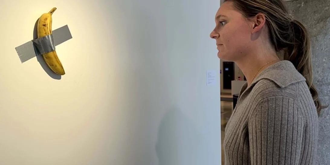 Η μπανάνα που δημοπρατήθηκε για 6,24 εκατ. δολάρια - ή αλλιώς πώς να γίνετε εκατομμυριούχος