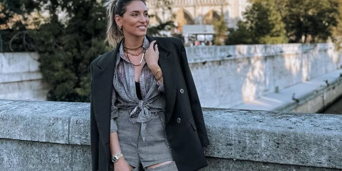 Αθηνά Οικονομάκου | Τα 2 διαφορετικά prints που συνδύασε και δημιούργησε ένα ανοιξιάτικο look