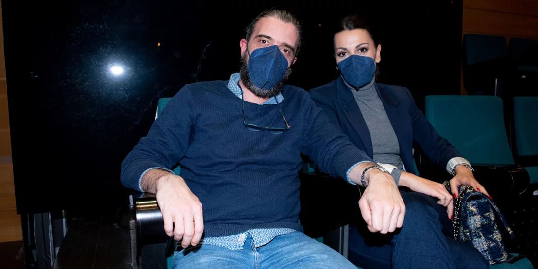 Σωτήρης Τσαφούλιας | Σπάνια δημόσια εμφάνιση με τη σύντροφό του, Άννα Μενενάκου