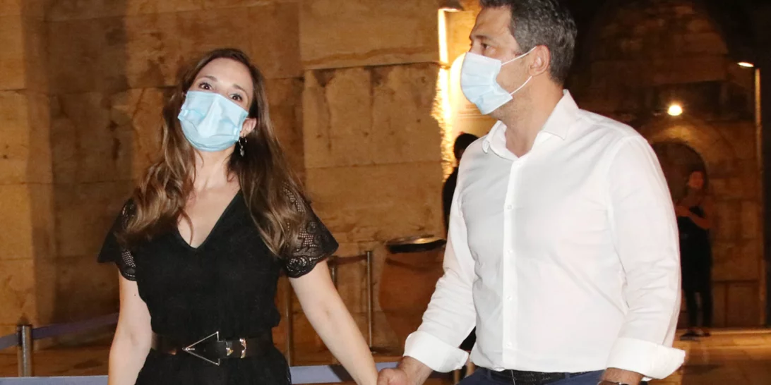 Ευγενία Δημητροπούλου | Με μαύρο maxi φόρεμα στην πρώτη εμφάνιση με τον σύζυγό της μετά τον γάμο