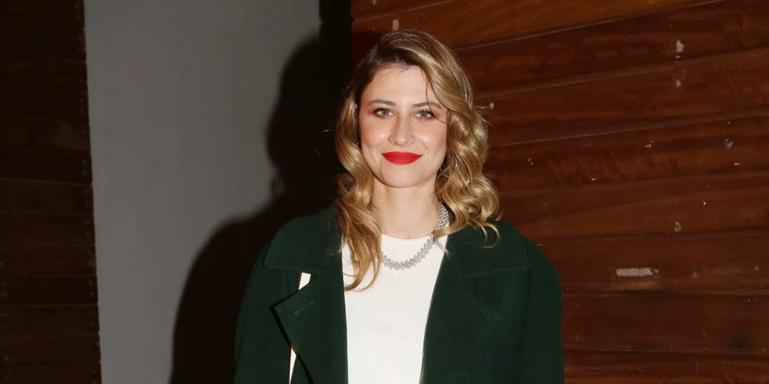 Εριέττα Μανούρη | Το animal print παντελόνι της είναι το ιδανικό για μια βραδιά θέατρου