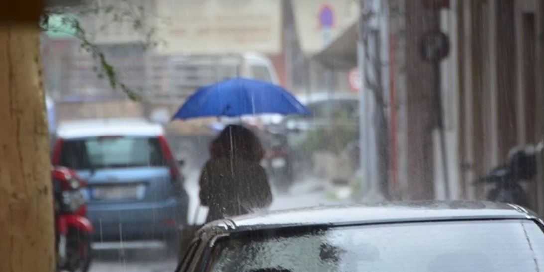 Έντονες βροχοπτώσεις και καταιγίδες σήμερα