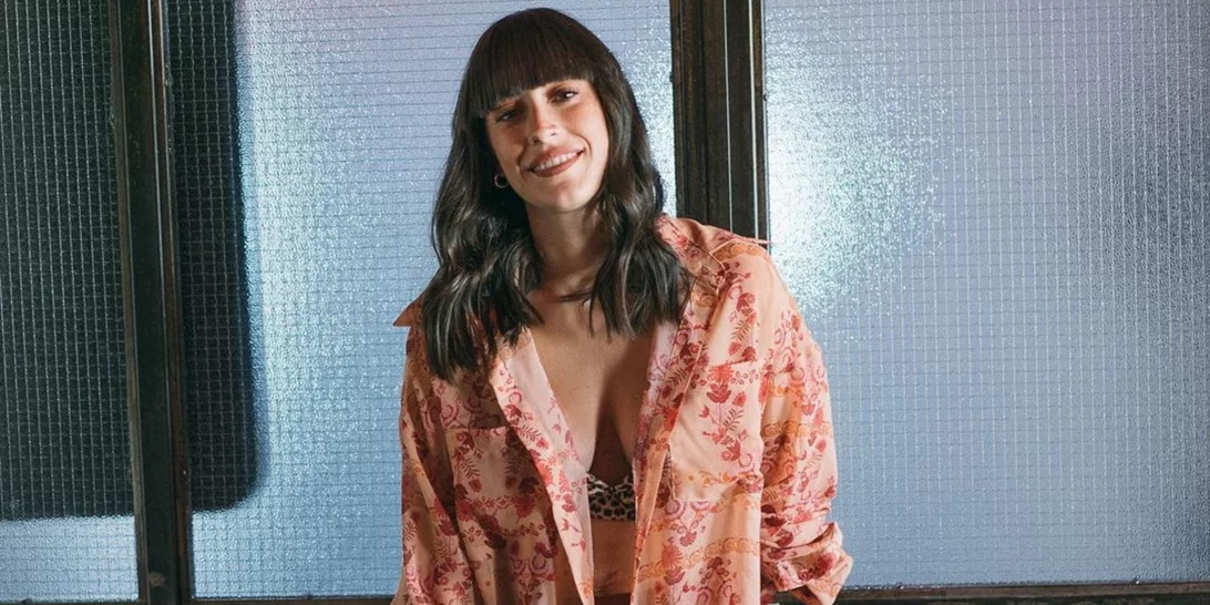 Η Ραφαέλα Ψαρρού φόρεσε ένα leather jacket με τον πιο cool τρόπο για αυτή την εποχή