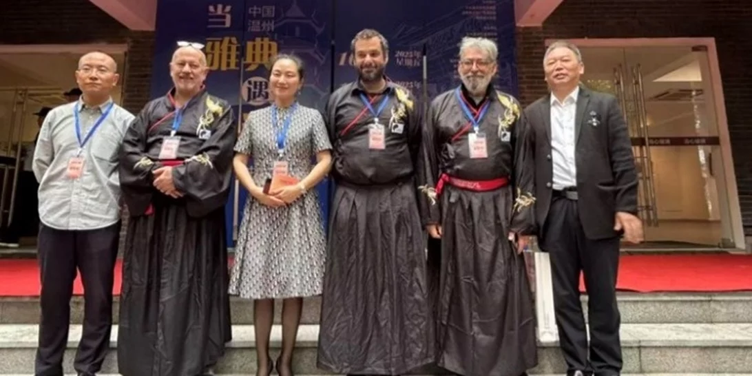 Η ελληνική τέχνη ταξίδεψε στην Κίνα – Έργα του γλύπτη Αντ. Μιχαηλίδη στη Γουεντζόου