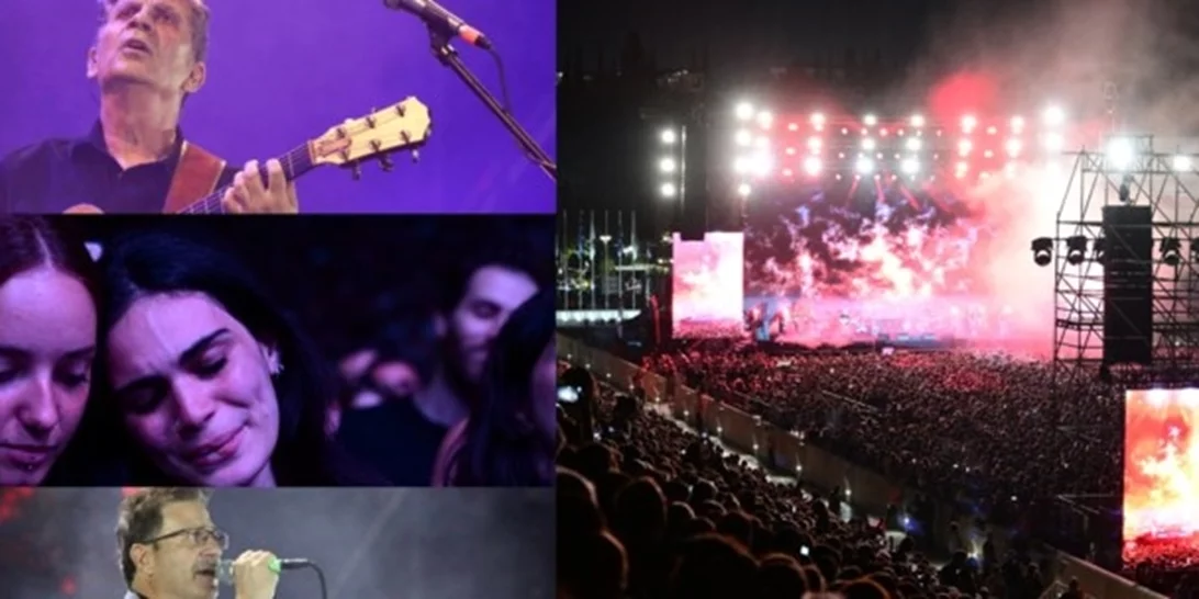 Συναυλία για τα Τέμπη στο Καλλιμάρμαρο | Η "Ανδρομέδα" του Θανάση και η "Κοιλάδα των Τεμπών" του Σωκράτη