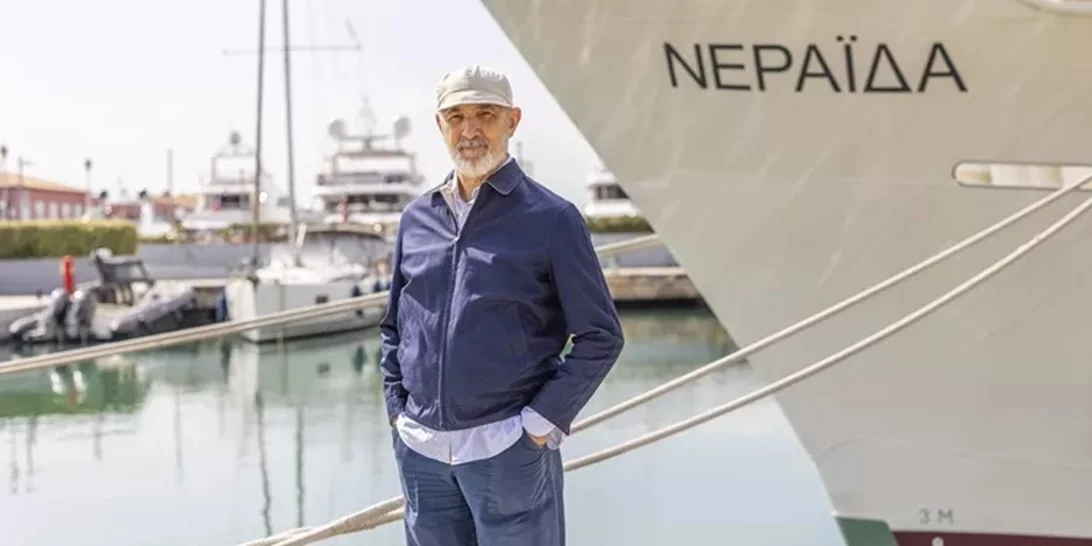 Ο Στέλιος Μάινας είναι παιδί καπετάνιου αλλά όχι άνθρωπος της θάλασσας