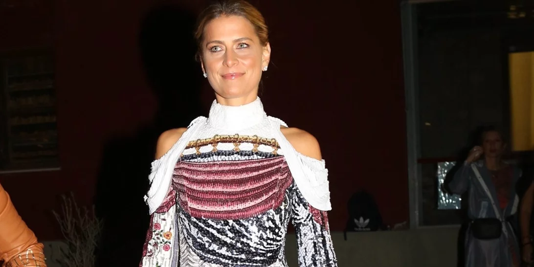 Η Τατιάνα Μπλάτνικ με glam φόρεμα στη δεξίωση της Αμερικάνικης Πρεσβείας