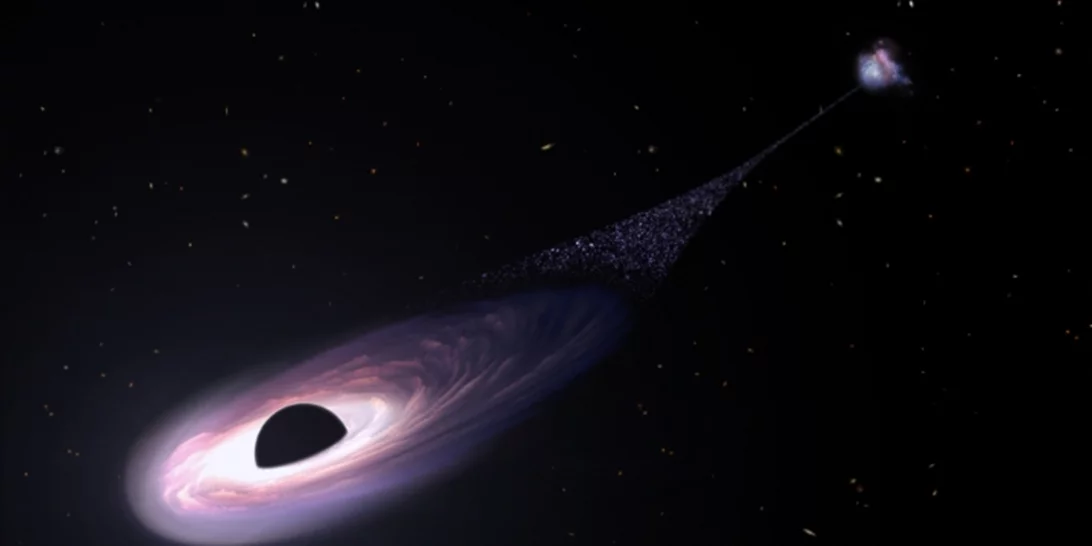 Μια μαύρη τρύπα "δραπέτη" εντόπισαν ερευνητές σε εικόνες του τηλεσκοπίου Hubble