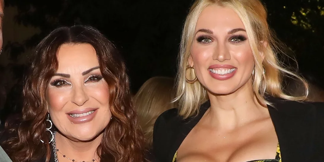 Ναταλία Γερμανού & Κωνσταντίνα Σπυροπούλου σε σπάνια κοινή βραδινή εμφάνιση