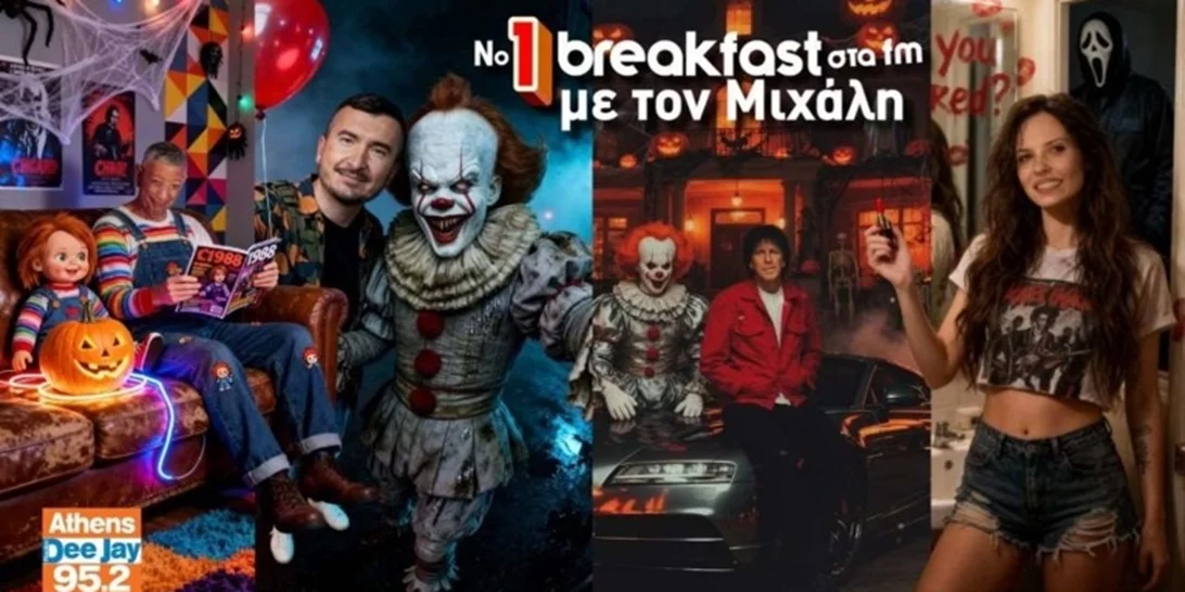 Ο 95.2 Athens Deejay μπήκε σε spooky διάθεση