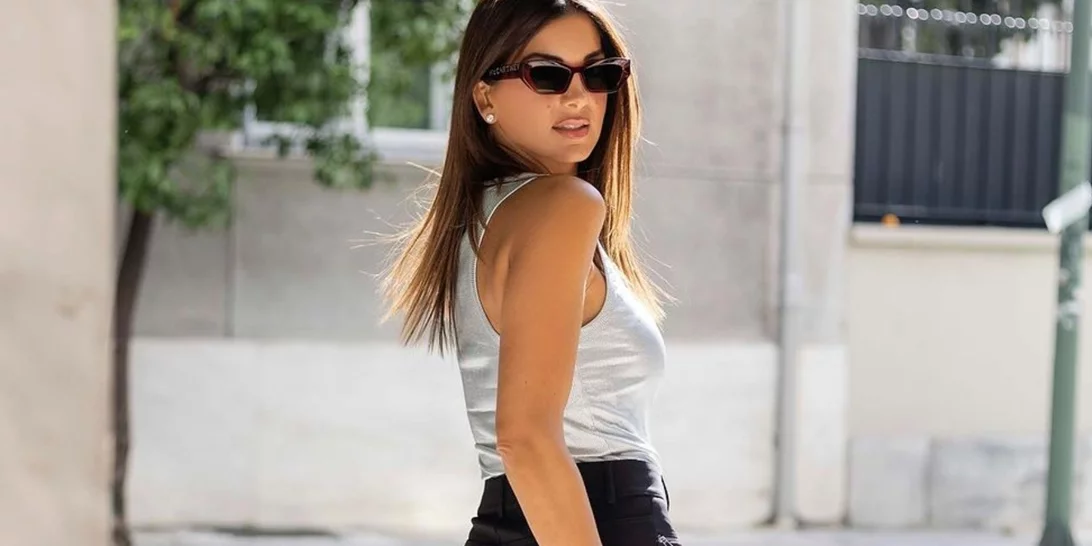 Το Zara παντελόνι της Σταματίνας Τσιμτσιλή είναι ιδανικό για κάθε φθινοπωρινή σου εμφάνιση