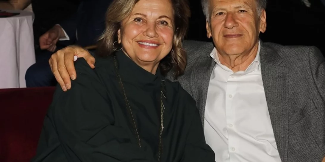 Κώστας Λαλιώτηs και Μαρίνα Οικονόμου σε σπάνια βραδινή έξοδο