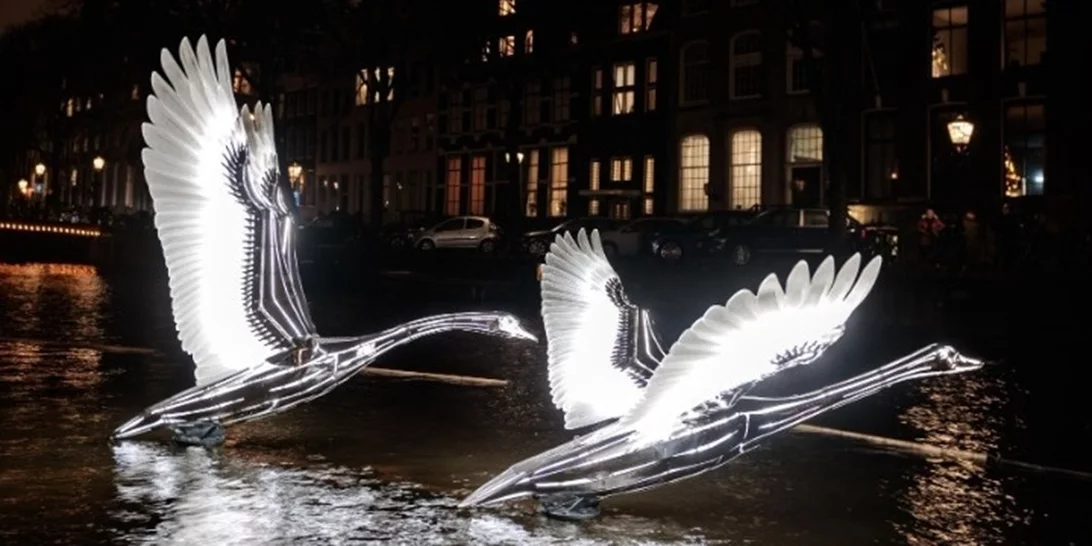 Το Φεστιβάλ Φωτός μετατρέπει το Άμστερνταμ σε υπαίθριο Μουσείο