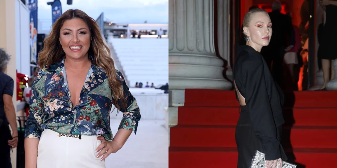 Η Έλενα Παπαρίζου φωτογραφίζεται με την Τάμτα και την κόρη της, Άννυ