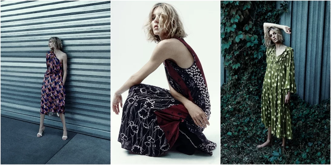 Η collection της Zara με πρωταγωνίστρια την Anja Rubick είναι το όνειρο του summer dressing
