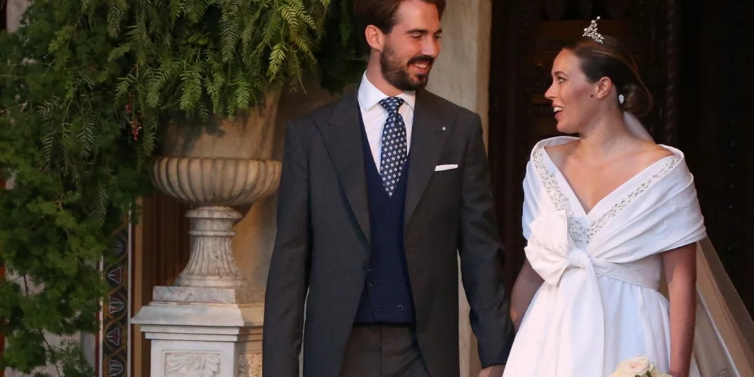 Φίλιππος Γλύξμπουργκ - Nina Flohr | Το ελληνικό στοιχείο στη χριστουγεννιάτικη κάρτα τους